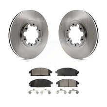 Charger l&#39;image dans la galerie, Front Disc Brake Rotors And Ceramic Pads Kit For Nissan Pathfinder INFINITI QX4