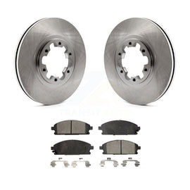 Front Disc Brake Rotors And Ceramic Pads Kit For Nissan Pathfinder INFINITI QX4