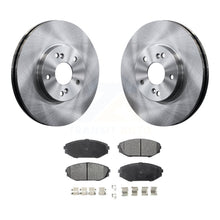 Load image into Gallery viewer, Front Disc Brake Rotors And Ceramic Pads Kit For Honda Odyssey Acura MDX