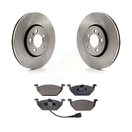[Front] 2000-2001 Volkswagen Golf 2.0L Premium OE Brake Rotors & Ceramic Pads Kit For Max Braking