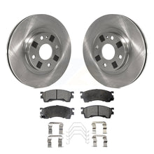 Load image into Gallery viewer, Front Disc Brake Rotors And Ceramic Pads Kit For 1999-2000 Mazda Protege 1.8L