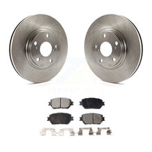 Charger l&#39;image dans la galerie, Front Disc Brake Rotors And Ceramic Pads Kit For Toyota Camry