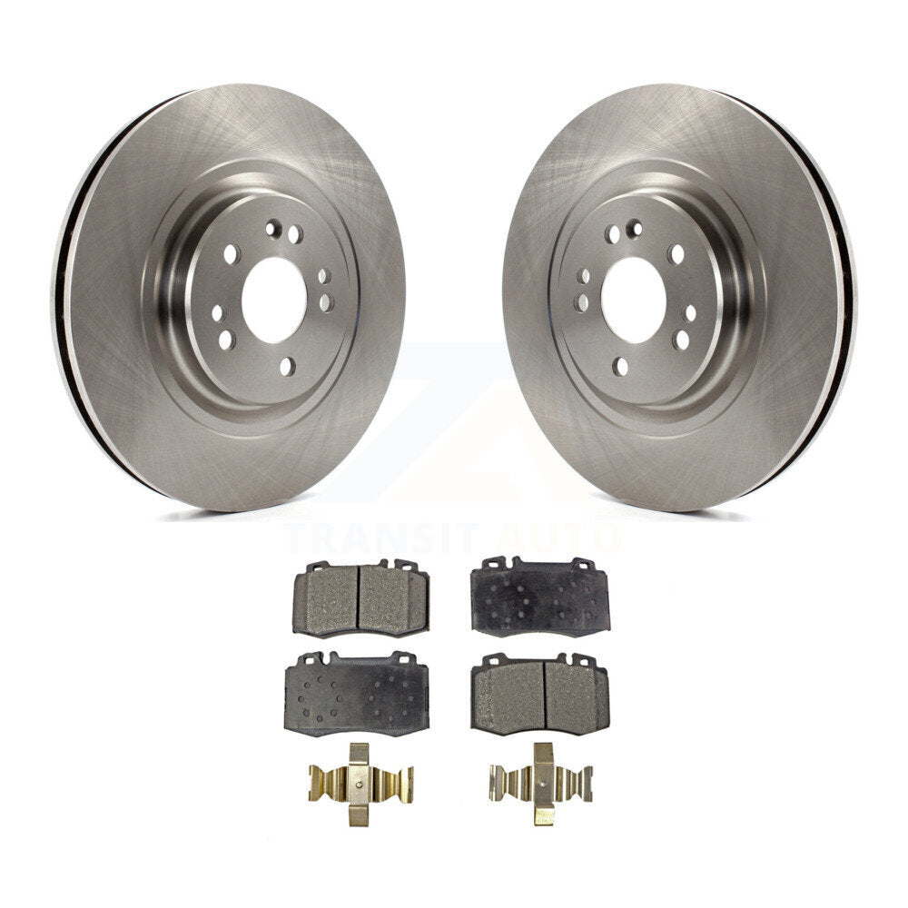 Front Disc Brake Rotors & Ceramic Pad Kit For Mercedes-Benz ML500 ML430 ML55 AMG