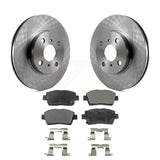 Front Disc Brake Rotors And Ceramic Pads Kit For Toyota Echo MR2 Spyder