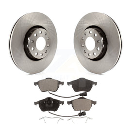 [Front] 1997-1999 Audi A8 Quattro Premium OE Brake Rotors & Ceramic Pads Kit For Max Braking