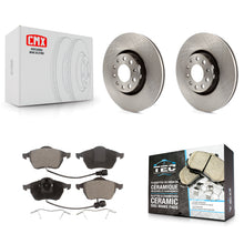 Load image into Gallery viewer, [Front] 1997-1999 Audi A8 Quattro Premium OE Brake Rotors &amp; Ceramic Pads Kit For Max Braking