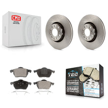 Load image into Gallery viewer, Front Disc Brake Rotors And Ceramic Pads Kit For Audi A4 Quattro A6 S4 S6