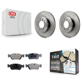 Front Brake Rotor Ceramic Pad Kit For BMW 325i 325Ci Z4 325xi Z3 323i 328i 323Ci