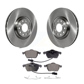 Front Brake Rotors Ceramic Pad Kit For Audi A6 Quattro With 320mm Diameter Rotor