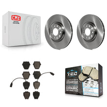 Load image into Gallery viewer, Front Disc Brake Rotors And Ceramic Pads Kit For Audi A4 Quattro S4 A6 S6