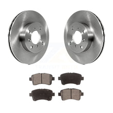 Charger l&#39;image dans la galerie, Front Disc Brake Rotors And Ceramic Pads Kit For 2002-2005 Suzuki Aerio