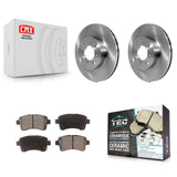 [Front] 2002-2005 Suzuki Aerio Premium OE Brake Rotors & Ceramic Pads Kit For Max Braking