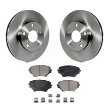 Load image into Gallery viewer, Front Disc Brake Rotors And Ceramic Pads Kit For Toyota RAV4