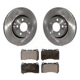 [Front] 2005-2007 Volvo V70 R Premium OE Brake Rotors & Ceramic Pads Kit For Max Braking