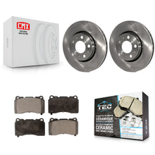 Load image into Gallery viewer, [Front] 2005-2007 Volvo V70 R Premium OE Brake Rotors &amp; Ceramic Pads Kit For Max Braking