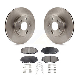 [Front] 2002-2004 Honda CR-V Premium OE Brake Rotors & Ceramic Pads Kit For Max Braking