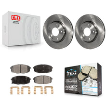 Load image into Gallery viewer, Front Disc Brake Rotors And Ceramic Pads Kit For Hyundai Elantra