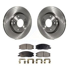 Front Brake Rotor Ceramic Pad Kit For Hyundai Santa Fe With 276mm Diameter