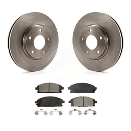 [Front] 2004-2009 Nissan Quest Premium OE Brake Rotors & Ceramic Pads Kit For Max Braking