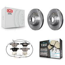 Load image into Gallery viewer, Front Disc Brake Rotors Ceramic Pad Kit For BMW 750Li 745Li 750i 745i 760Li 760i
