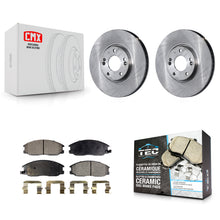 Load image into Gallery viewer, Front Disc Brake Rotors And Ceramic Pads Kit For Kia Amanti Hyundai XG350
