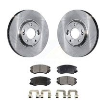 Load image into Gallery viewer, Front Disc Brake Rotors And Ceramic Pads Kit For Hyundai Azera Kia Amanti