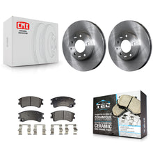 Load image into Gallery viewer, [Front] 2003-2005 Mazda 6 Premium OE Brake Rotors &amp; Ceramic Pads Kit For Max Braking