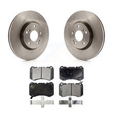 Charger l&#39;image dans la galerie, Front Disc Brake Rotors And Ceramic Pads Kit For Acura TL