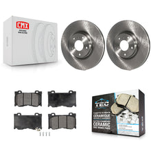 Charger l'image dans la galerie, Front Brake Rotors Ceramic Pad Kit For 2017-2018 INFINITI Q70 With Sport Package
