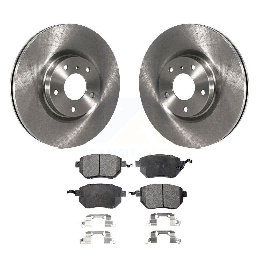 Front Disc Brake Rotors And Ceramic Pads Kit For Nissan Murano Altima Maxima