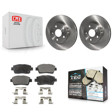 Charger l'image dans la galerie, [Front] 2004-2009 Toyota Prius Premium OE Brake Rotors &amp; Ceramic Pads Kit For Max Braking