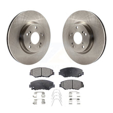 Load image into Gallery viewer, Front Disc Brake Rotors And Ceramic Pads Kit For Honda Civic CR-V Acura ILX