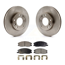 Charger l&#39;image dans la galerie, Front Disc Brake Rotors And Ceramic Pads Kit For Kia Sedona