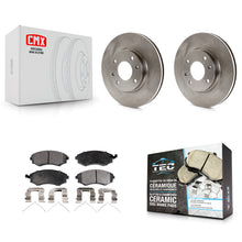 Load image into Gallery viewer, Front Disc Brake Rotors &amp; Ceramic Pad Kit For Hyundai Sonata Kia Optima Magentis