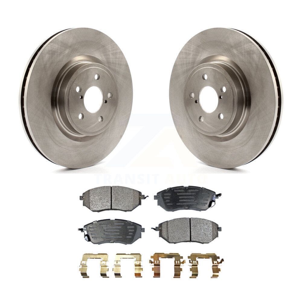 Front Disc Brake Rotors And Ceramic Pads Kit For Subaru Forester Outback Legacy