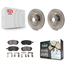 Load image into Gallery viewer, Front Disc Brake Rotors And Ceramic Pads Kit For Subaru Legacy