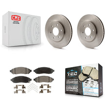 Charger l'image dans la galerie, Front Disc Brake Rotor &amp; Ceramic Pad Kit For Nissan Frontier Suzuki Equator 2.5L