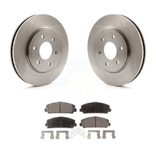 Load image into Gallery viewer, Front Disc Brake Rotors And Ceramic Pads Kit For Suzuki Equator