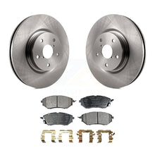 Charger l&#39;image dans la galerie, Front Disc Brake Rotors Ceramic Pad Kit For Subaru Outback Legacy WRX Tribeca B9