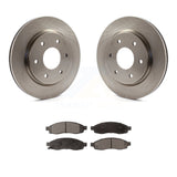 Front Disc Brake Rotor And Ceramic Pad Kit For Nissan TITAN Armada INFINITI QX56