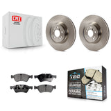 Front Brake Rotor Ceramic Pad Kit For Mercedes-Benz ML350 GL450 R350 GL550 ML320