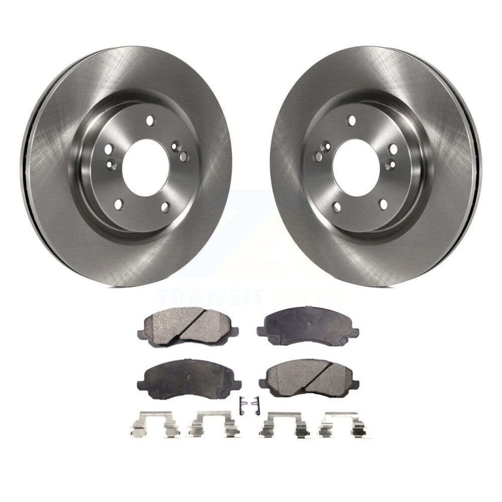 Front Disc Brake Rotors And Ceramic Pads Kit For Mitsubishi Galant Eclipse