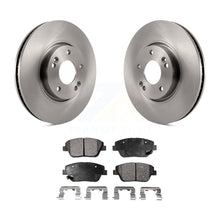 Load image into Gallery viewer, Front Disc Brake Rotors And Ceramic Pads Kit For Hyundai Sonata Kia Optima