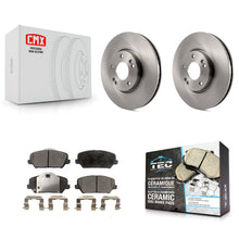 Load image into Gallery viewer, Front Disc Brake Rotors And Ceramic Pads Kit For Kia Forte Forte5 Koup