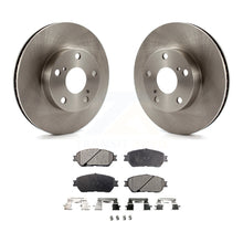 Charger l&#39;image dans la galerie, Front Brake Rotors Ceramic Pad Kit For 2005-2015 Toyota Tacoma With 5 Lug Wheels