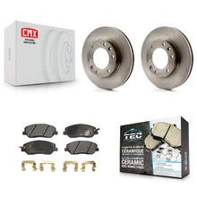Load image into Gallery viewer, Front Disc Brake Rotors And Ceramic Pads Kit For Kia Sedona Hyundai Entourage
