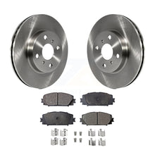 Load image into Gallery viewer, Front Disc Brake Rotors And Ceramic Pads Kit For Toyota Yaris Prius C Scion iQ