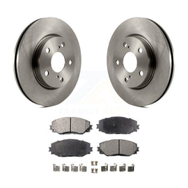 Front Brake Rotors Ceramic Pad Kit For Toyota RAV4 Scion xB Prius V Lexus HS250h