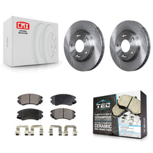 Load image into Gallery viewer, Front Disc Brake Rotors And Ceramic Pads Kit For Hyundai Elantra