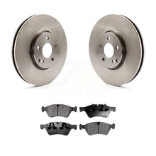 Load image into Gallery viewer, Front Disc Brake Rotors And Ceramic Pads Kit For Mercedes-Benz E550 E500 AWD